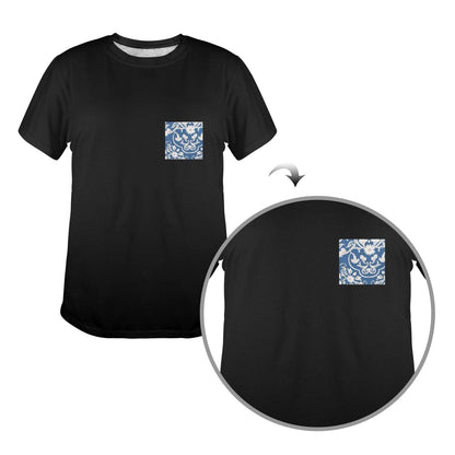 New Women's T-Shirt in USA Size Front Print （Made in USA，Ships to USA Only） - Estalios
