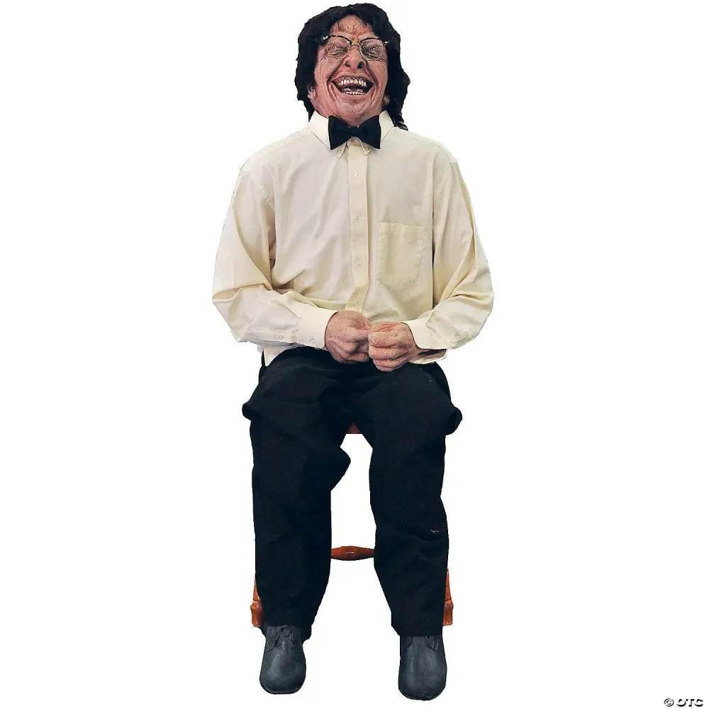 55inch Laughing Man Animated Prop for Spooky Decor - Estalios