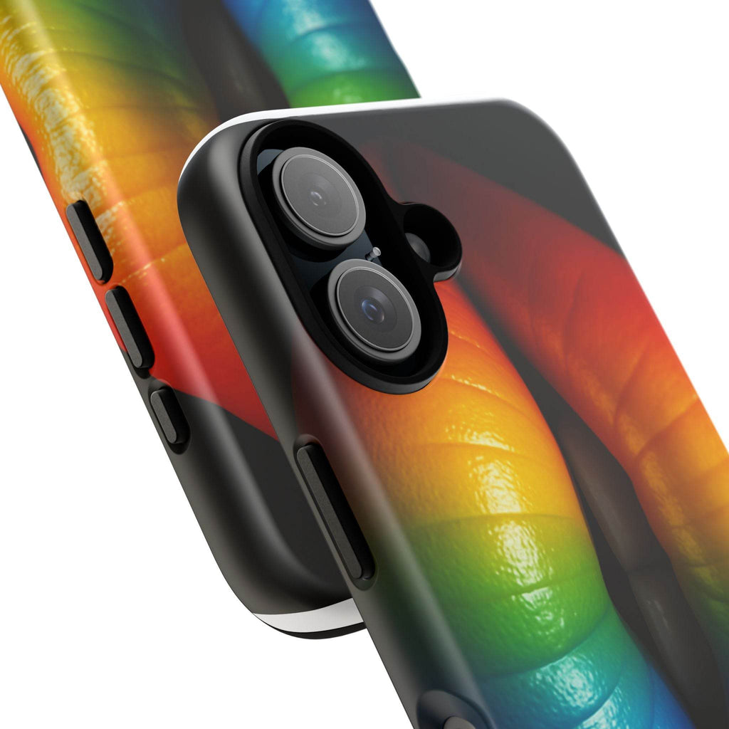 Rainbow Lips Phone Case - Tough Cover for LGBTQ+ Pride - Estalios