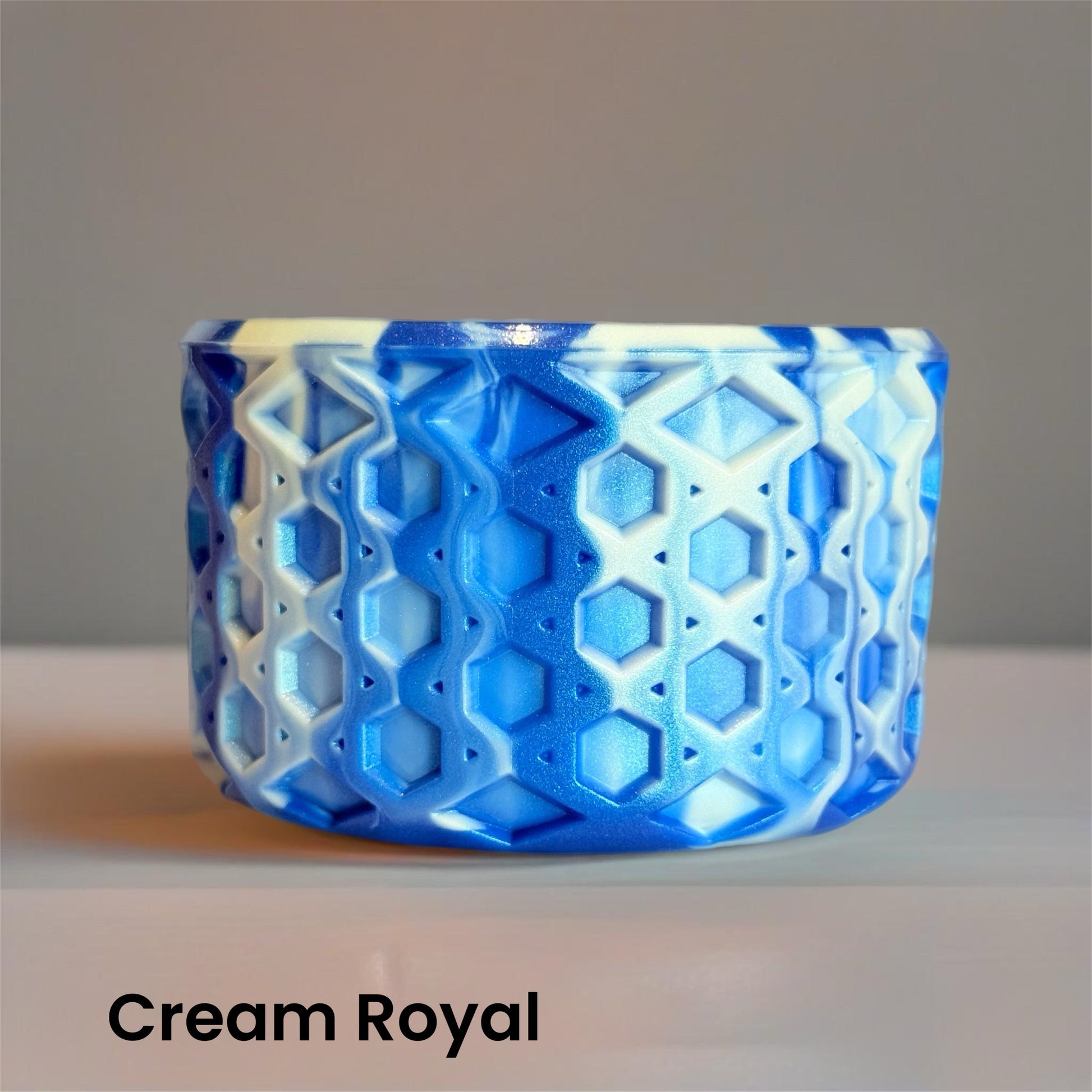 Cream Royal WAFFLE Tumbler Boot -fits 20-40oz