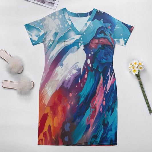 Loose pocket dress - Estalios