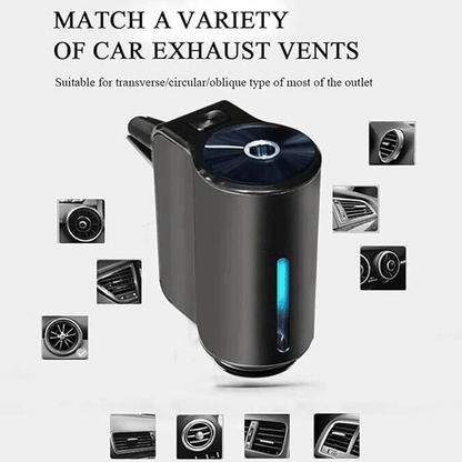 Smart Car Air Freshener Diffuser With Three Scents - Estalios