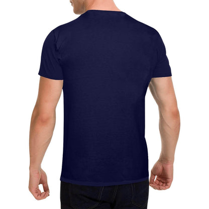 Men Heavy Cotton T-Shirt Front Print Made in USA - Estalios