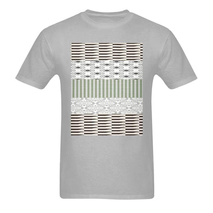 Men Heavy Cotton T-Shirt Front Print Made in USA - Estalios