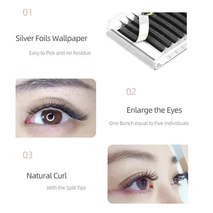 Discover 5D Big Bundle Lash Extensions for stunning volume and length in your beauty routine