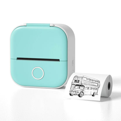 Portable Mini Thermal Label Printer for Home and School - Estalios