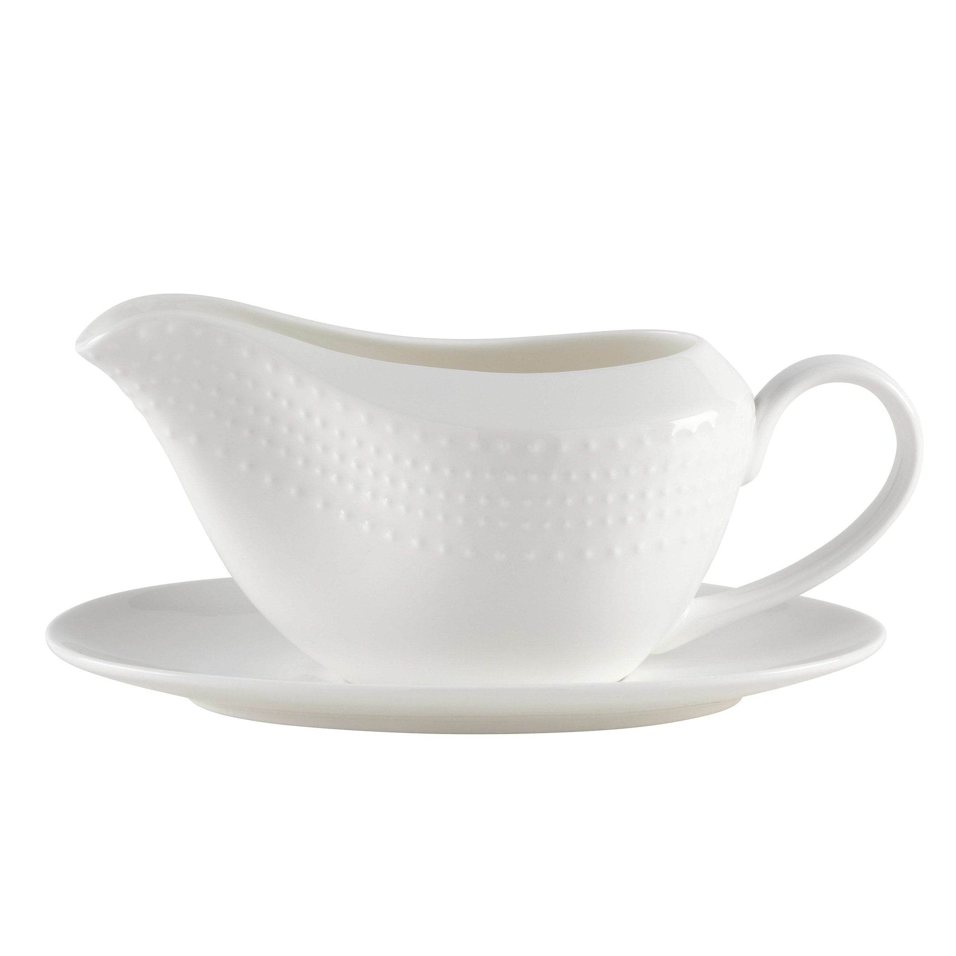 Nellie Gravy Boat with Saucer for Elegant Serving - Estalios