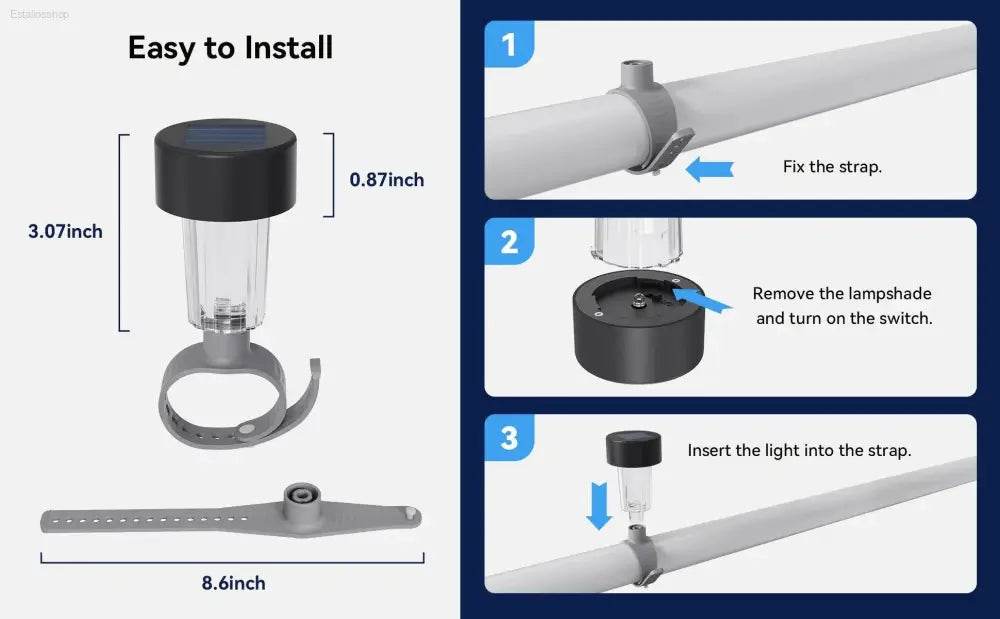 Solar Pool Light: Dazzle your Nights! Illuminate your Pool with our Amazing Solar-powered Pool Lights! these Lights will Transform your Backyard Into a Magical - Estalios