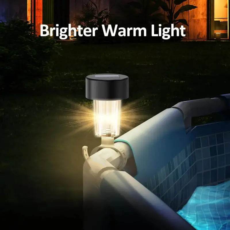 Solar Pool Light: Dazzle your Nights! Illuminate your Pool with our Amazing Solar-powered Pool Lights! these Lights will Transform your Backyard Into a Magical - Estalios