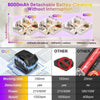 6000mAh Battery Spin Scrubber with 5inch Large Brush - Estalios