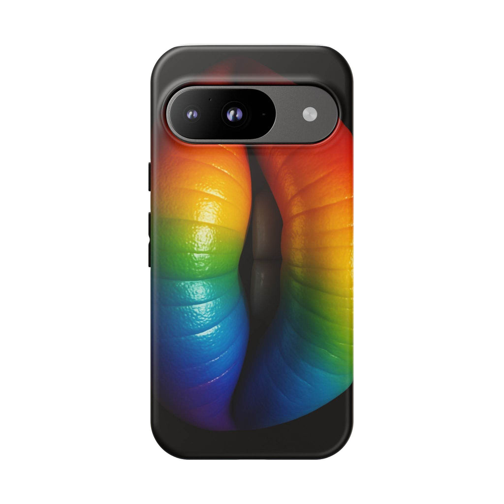 Rainbow Lips Phone Case - Tough Cover for LGBTQ+ Pride - Estalios