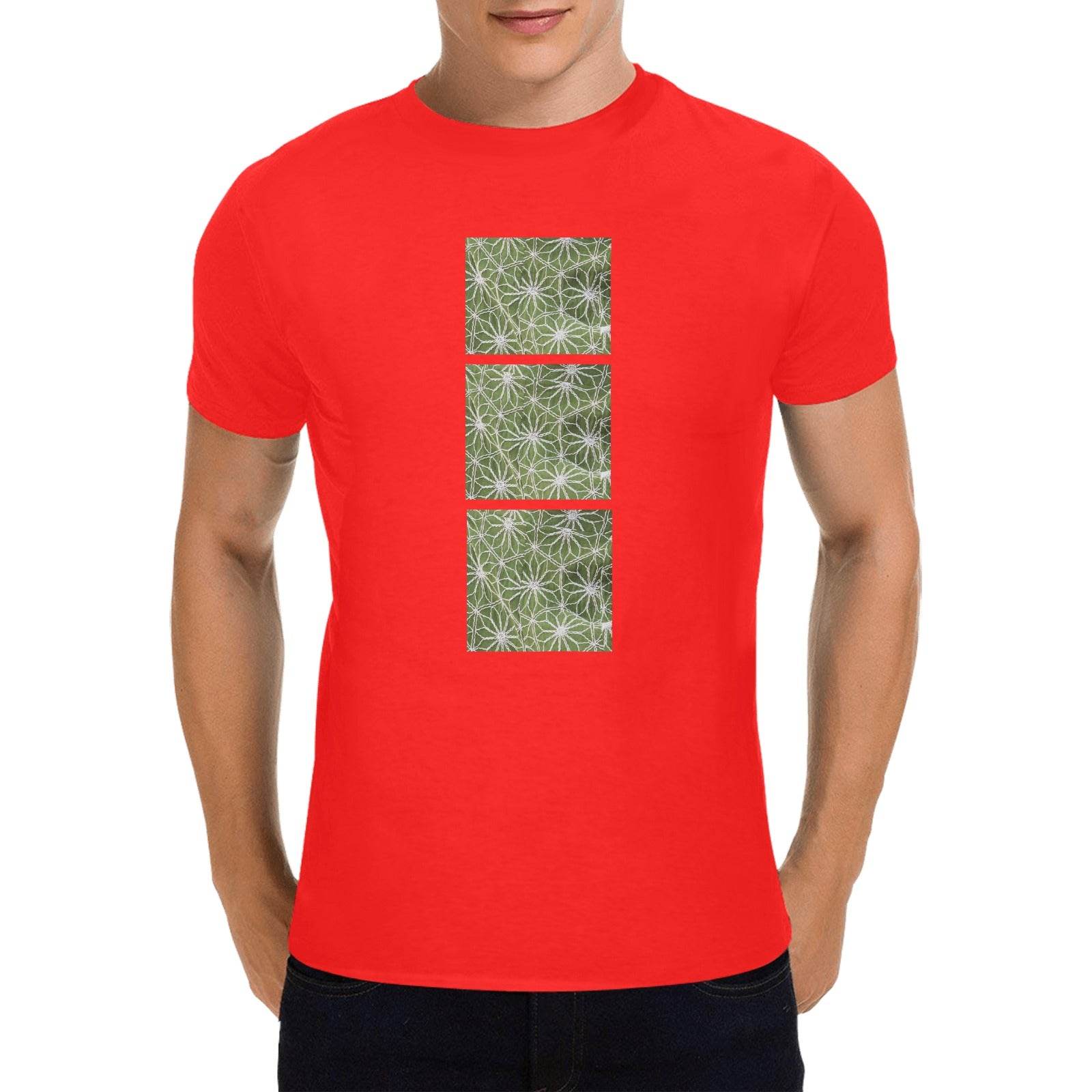 Men - Heavy Cotton T-Shirt - Front Print （Made in USA，Ships to USA Only） - Estalios