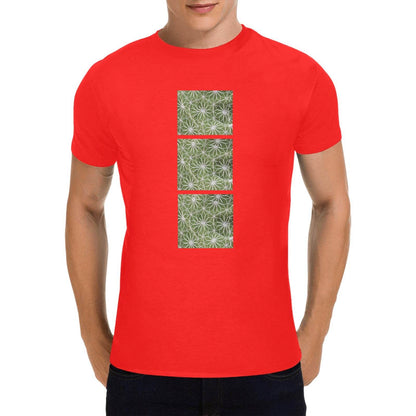 Men - Heavy Cotton T-Shirt - Front Print （Made in USA，Ships to USA Only） - Estalios