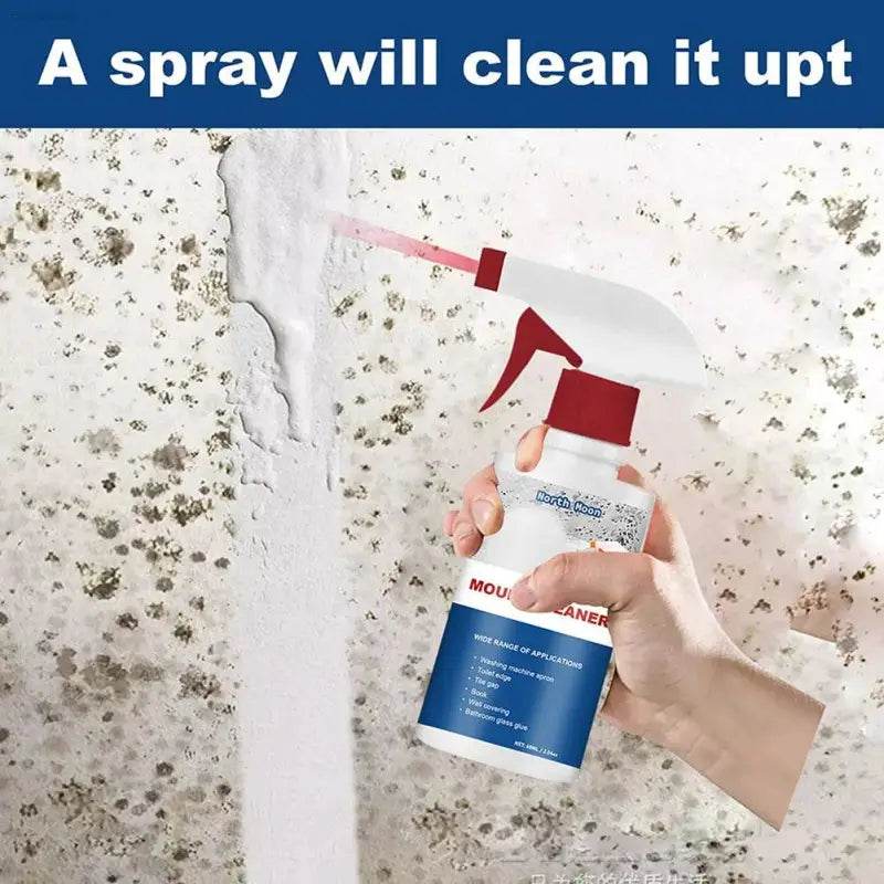 Mold cleaner spray bottle.