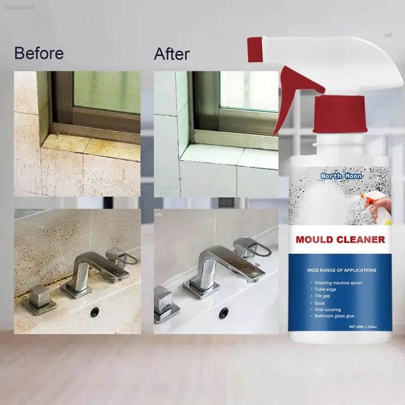 Mould cleaner spray bottle.