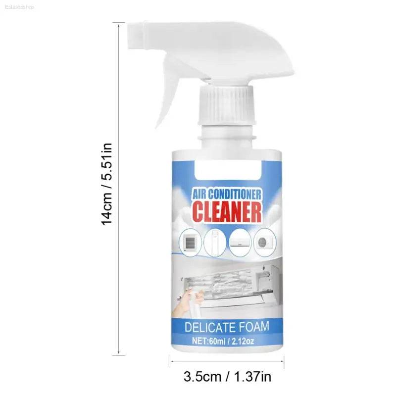 Air conditioner cleaner spray bottle.