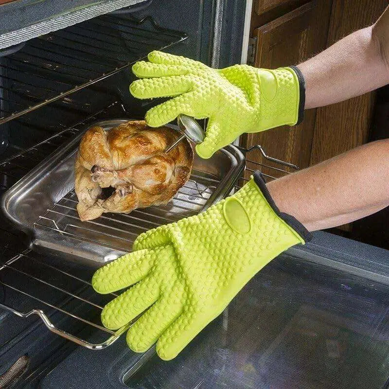 Grab Hot Stuff! Awesome Silicone Oven Gloves! Silicone Oven Gloves: the Ultimate Kitchen Sidekick Get Ready