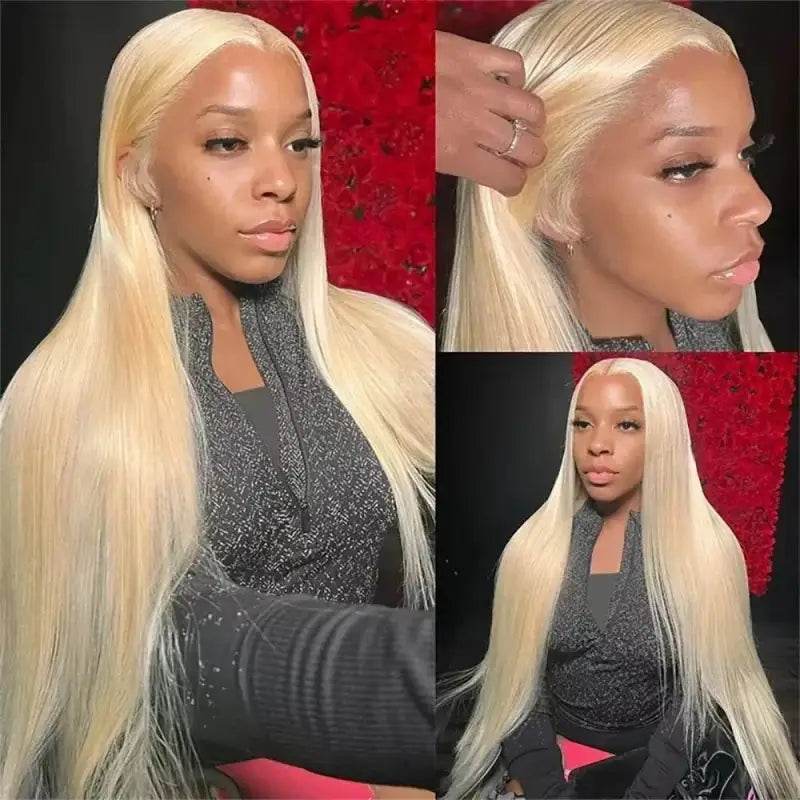 613 Honey Blonde 13x6 HD Lace Frontal Human Hair Wigs - Estalios
