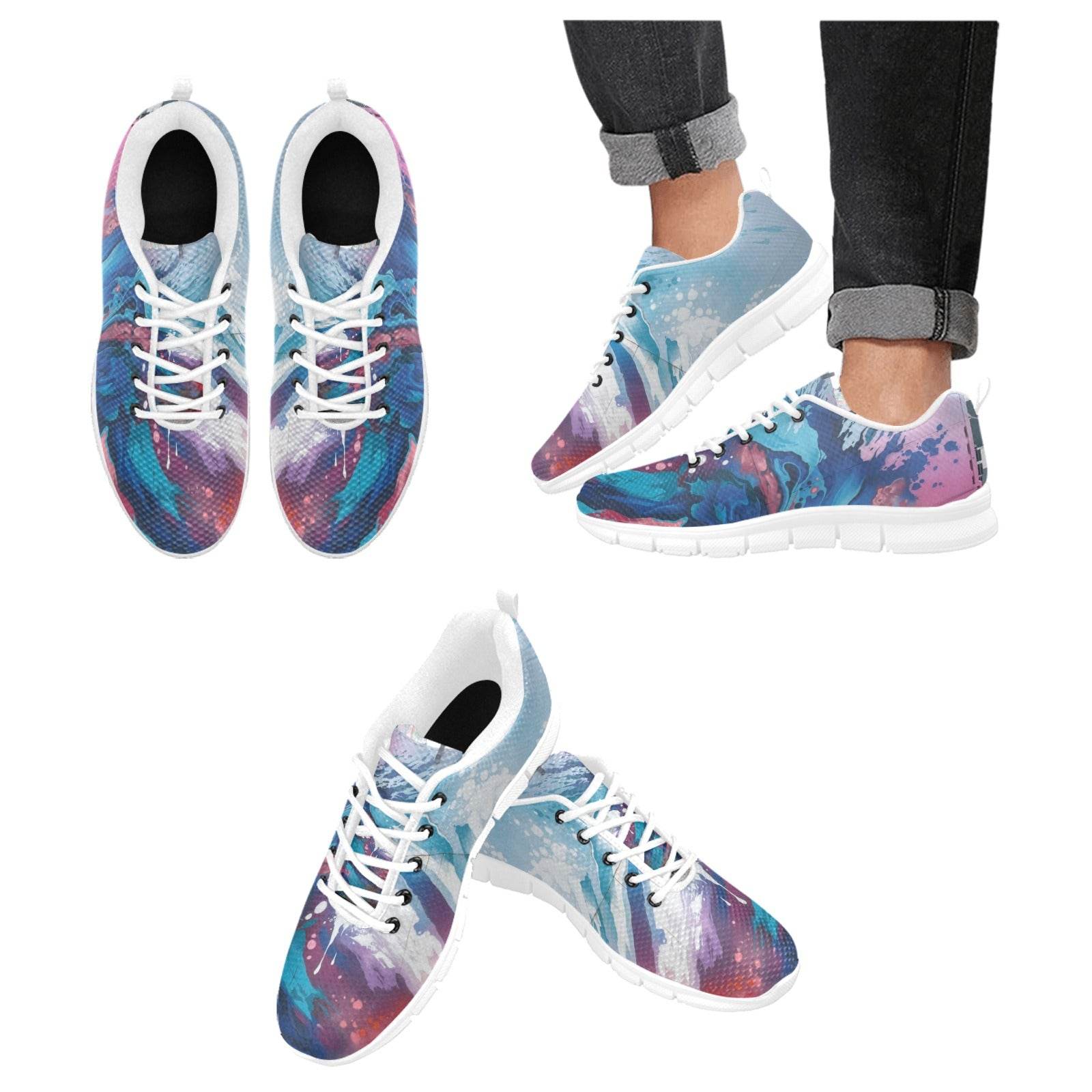 Men's Breathable Sneakers Model 055 for Comfort and Durability - Estalios