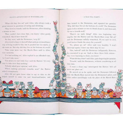 Alice's Adventures in Wonderland Minalima Edition Hardcover Book - Estalios