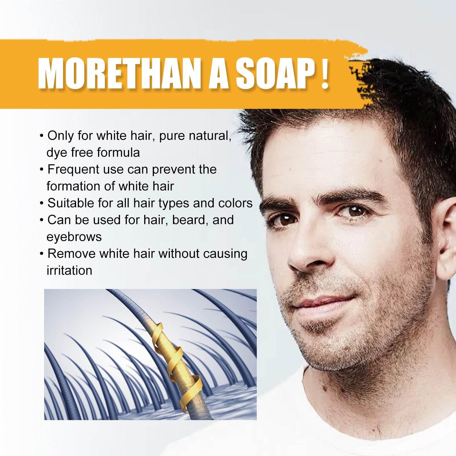 Men's Shampoo for Clean, Nourishing Black Shiny Hair - Estalios