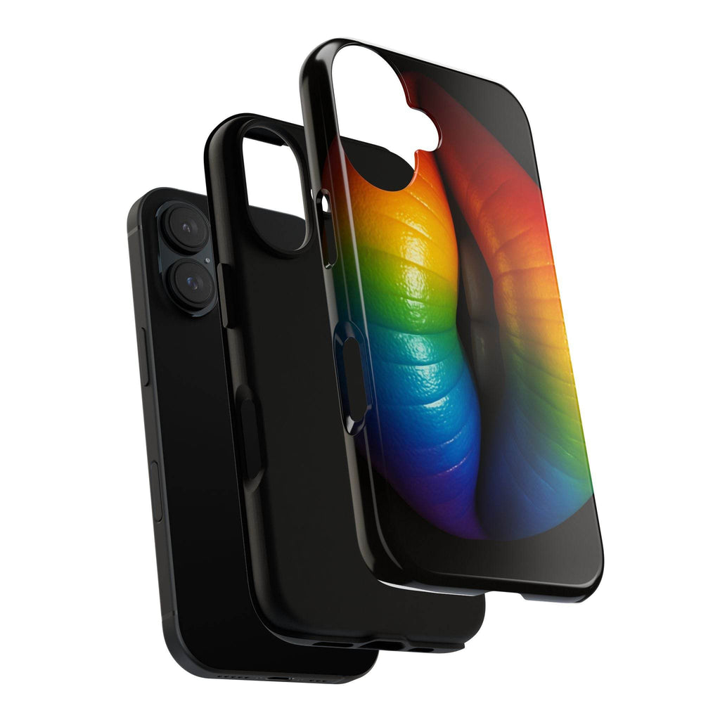 Rainbow Lips Phone Case - Tough Cover for LGBTQ+ Pride - Estalios