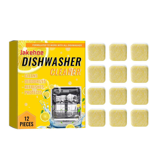 Dishwasher Clean Effervescent Tablets For Heavy Oil Stain - Estalios