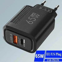 Charge Up Fast: 3-in-1 USB and GaN Charger Kit for Quick Power - Estalios