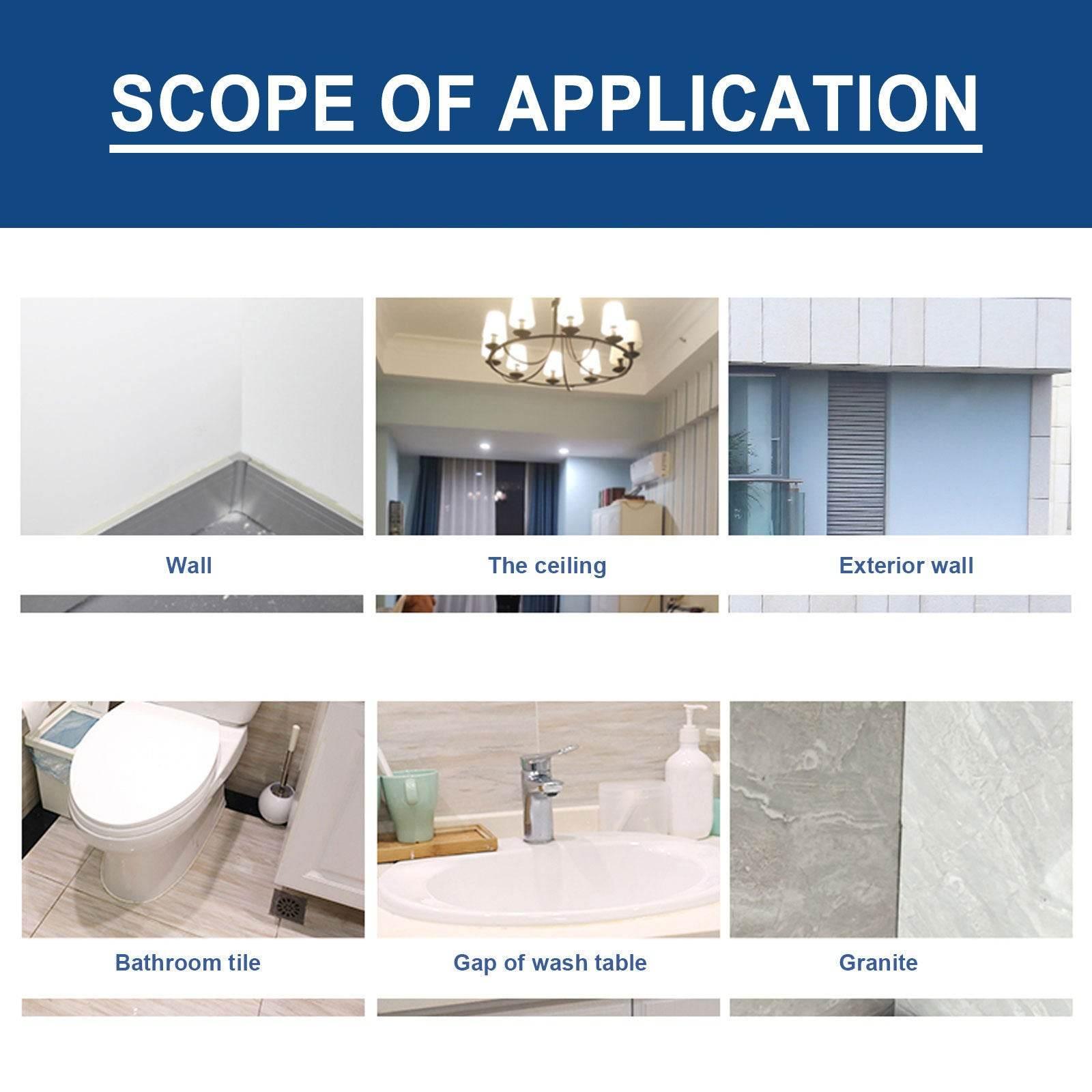 JAYSUING Mildew Removal Gel For Bathroom Kitchen Walls - Estalios