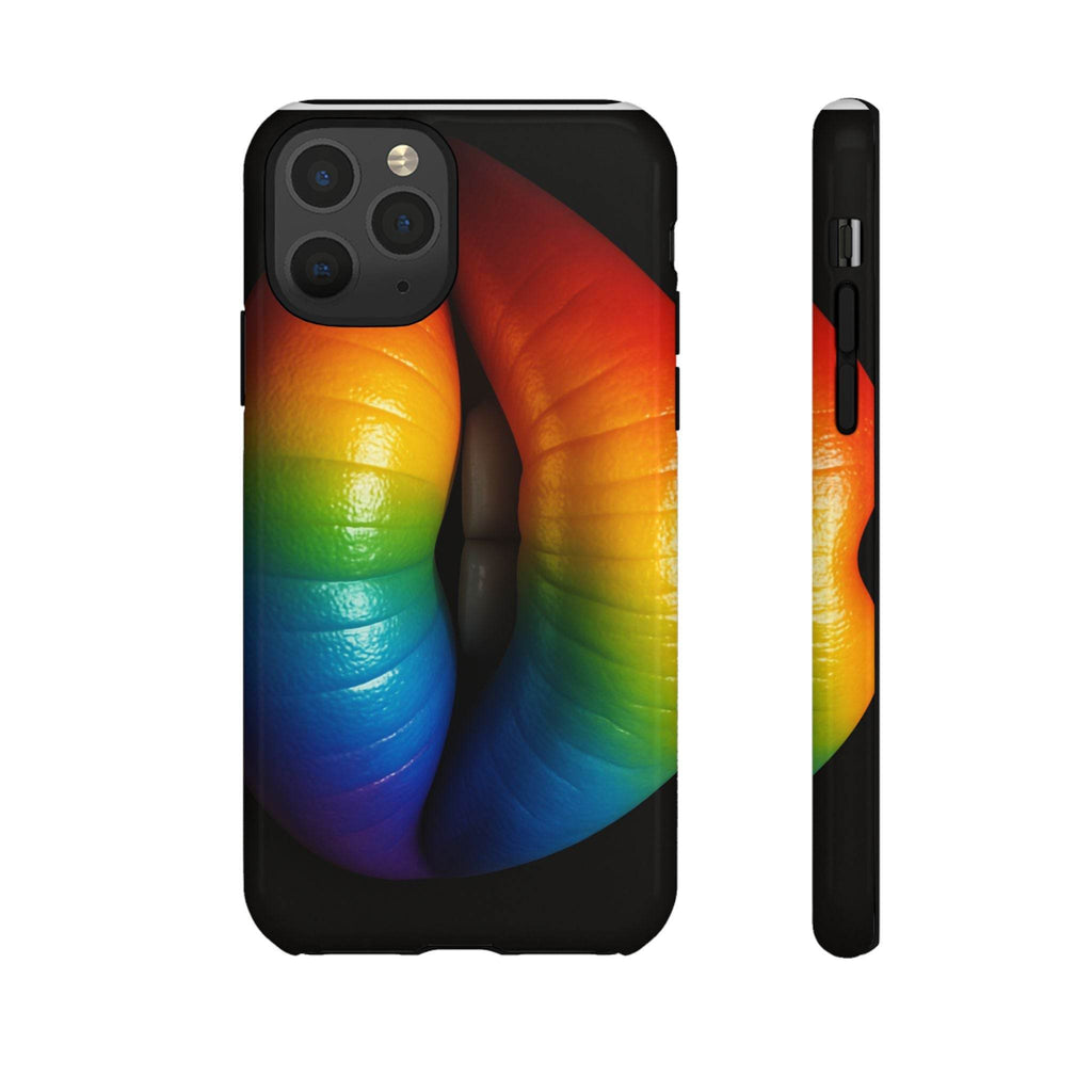 Rainbow Lips Phone Case - Tough Cover for LGBTQ+ Pride - Estalios