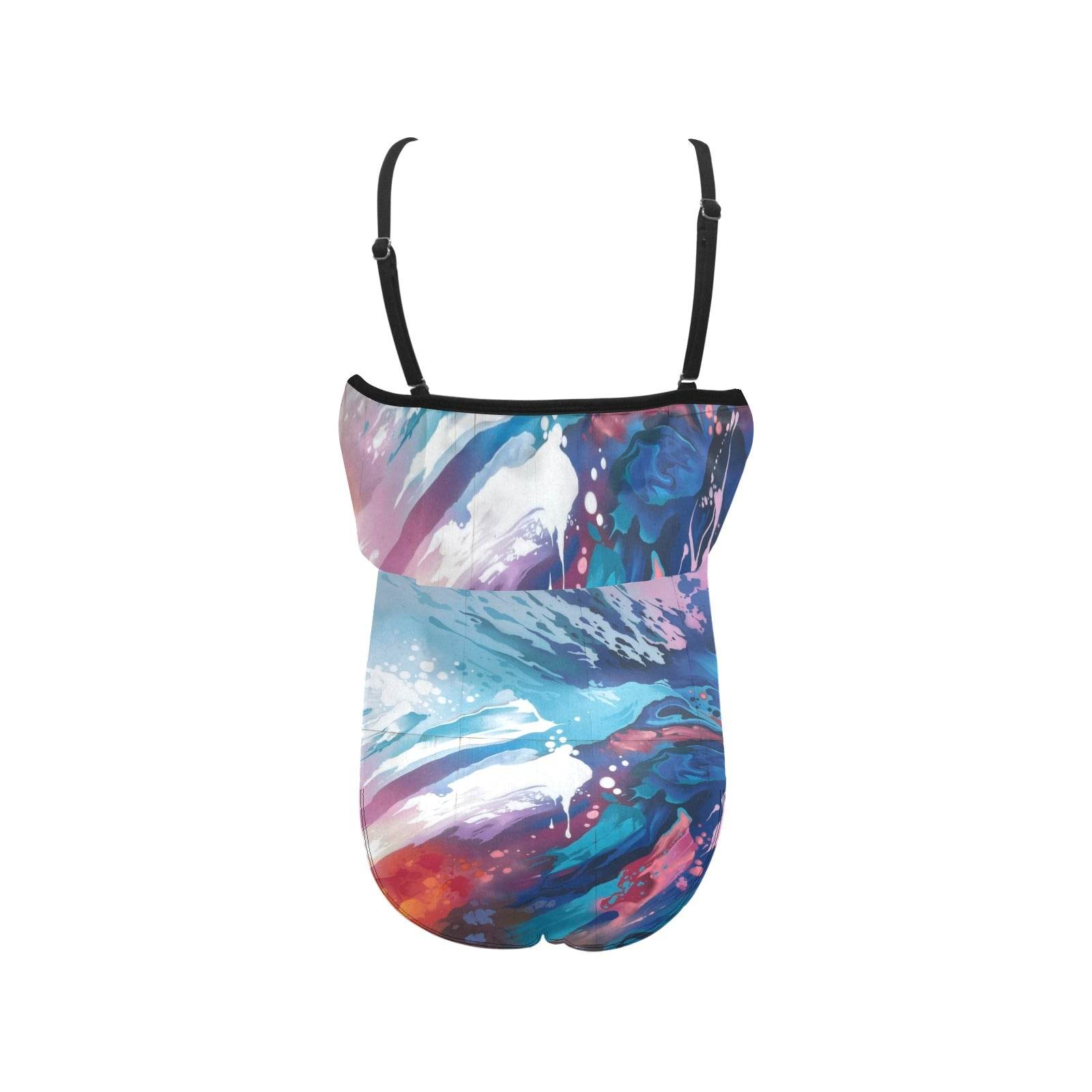 Kids' Spaghetti Strap Ruffle Swimsuit for Girls (S26) - Estalios