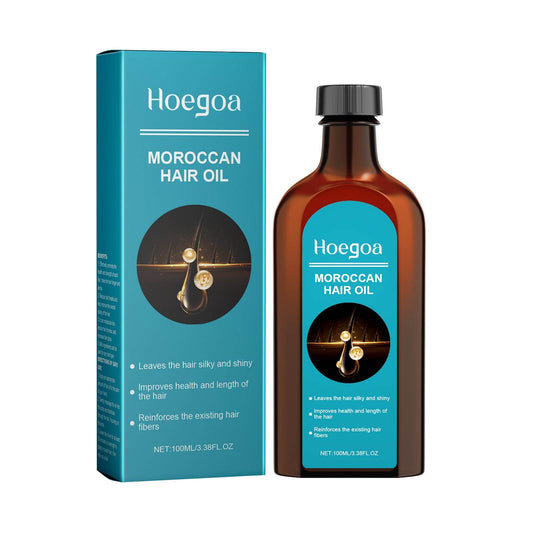 Moroccan Hair Oil Leave-In Serum for Dry Hair Care - Estalios