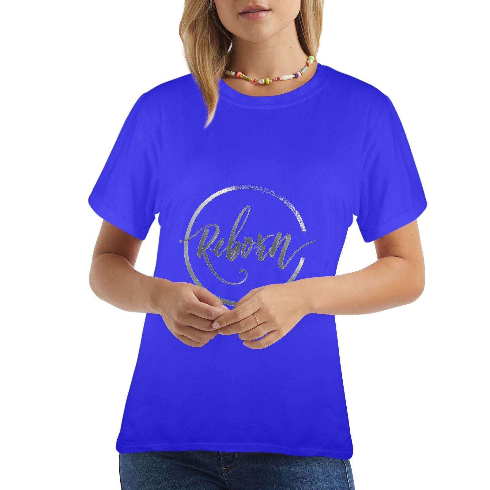 New Women's T-Shirt in USA Size Front Print （Made in USA，Ships to USA Only） - Estalios