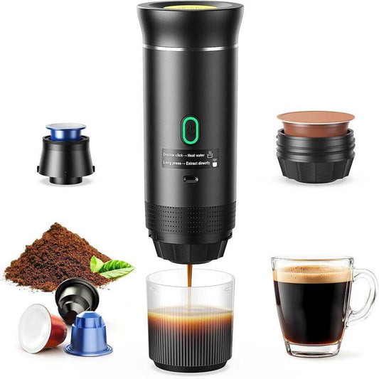 Portable Electric Espresso Machine for Home and Travel - Estalios