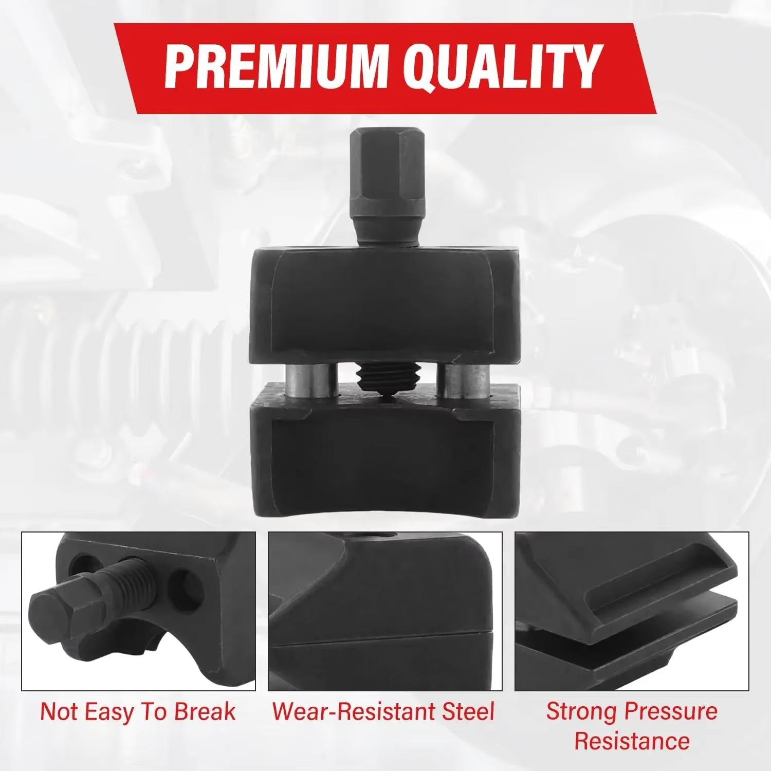 Professional Car Suspension Split Hub & Steering Knuckle Spreader - Hydraulic Strut Separator Tool for Shock Absorber Removal