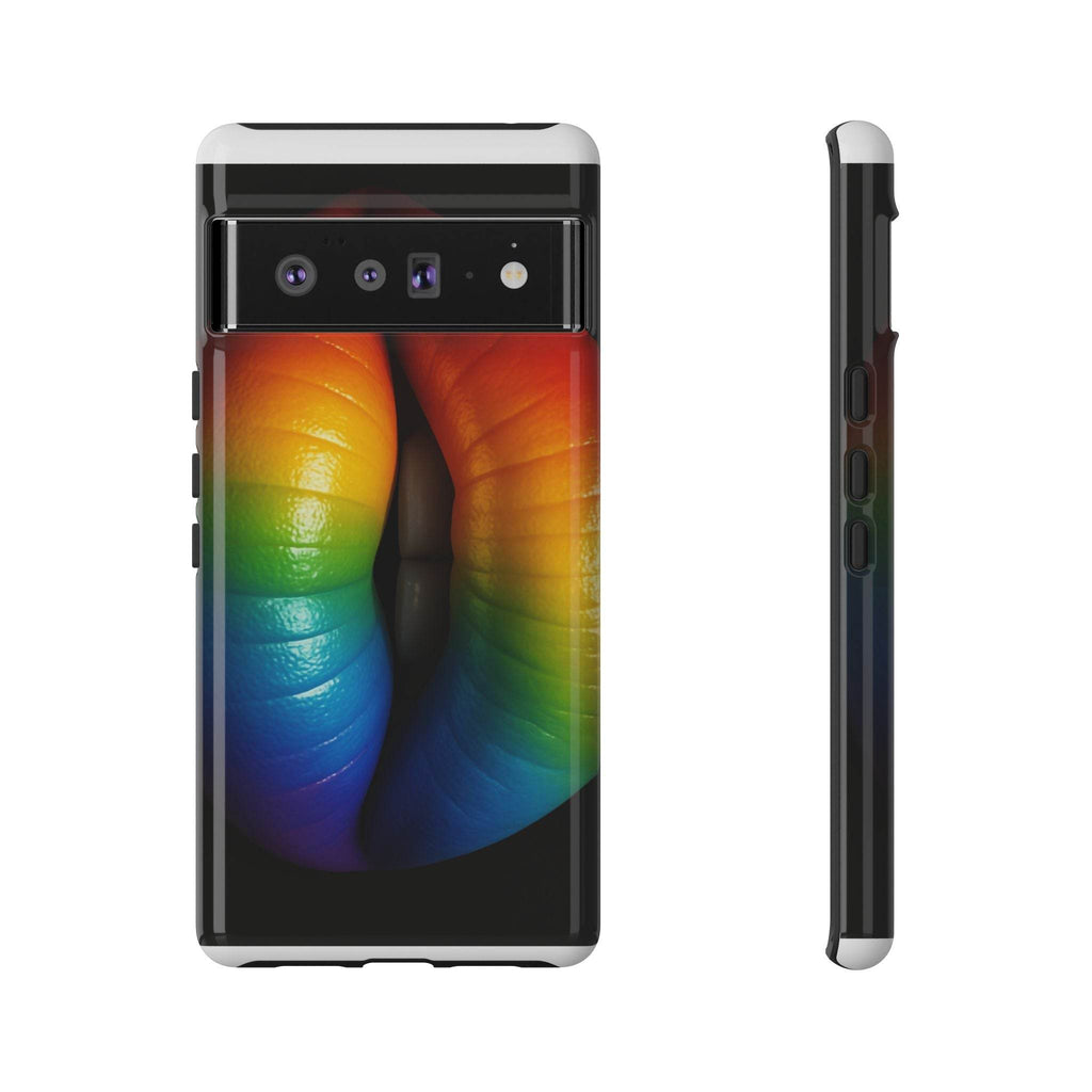 Rainbow Lips Phone Case - Tough Cover for LGBTQ+ Pride - Estalios