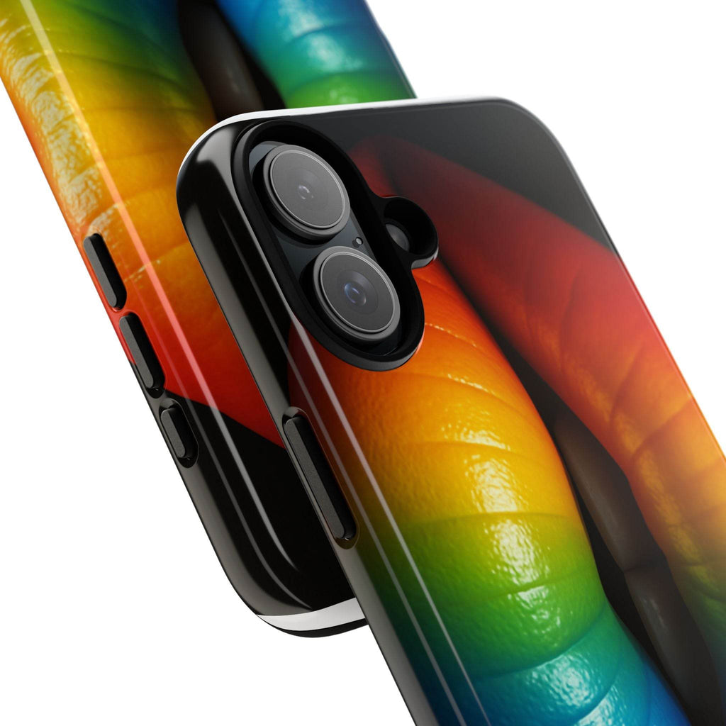 Rainbow Lips Phone Case - Tough Cover for LGBTQ+ Pride - Estalios