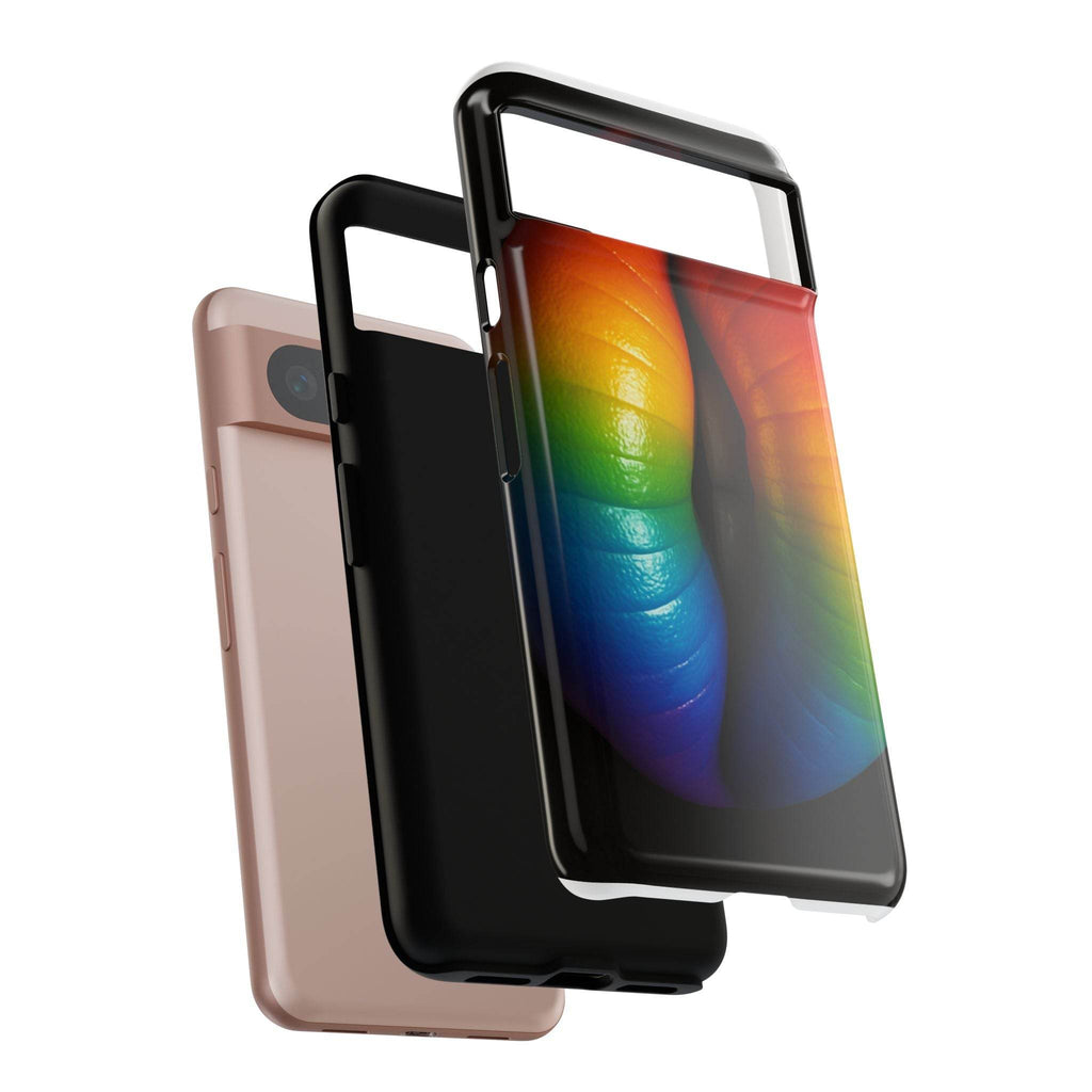 Rainbow Lips Phone Case - Tough Cover for LGBTQ+ Pride - Estalios
