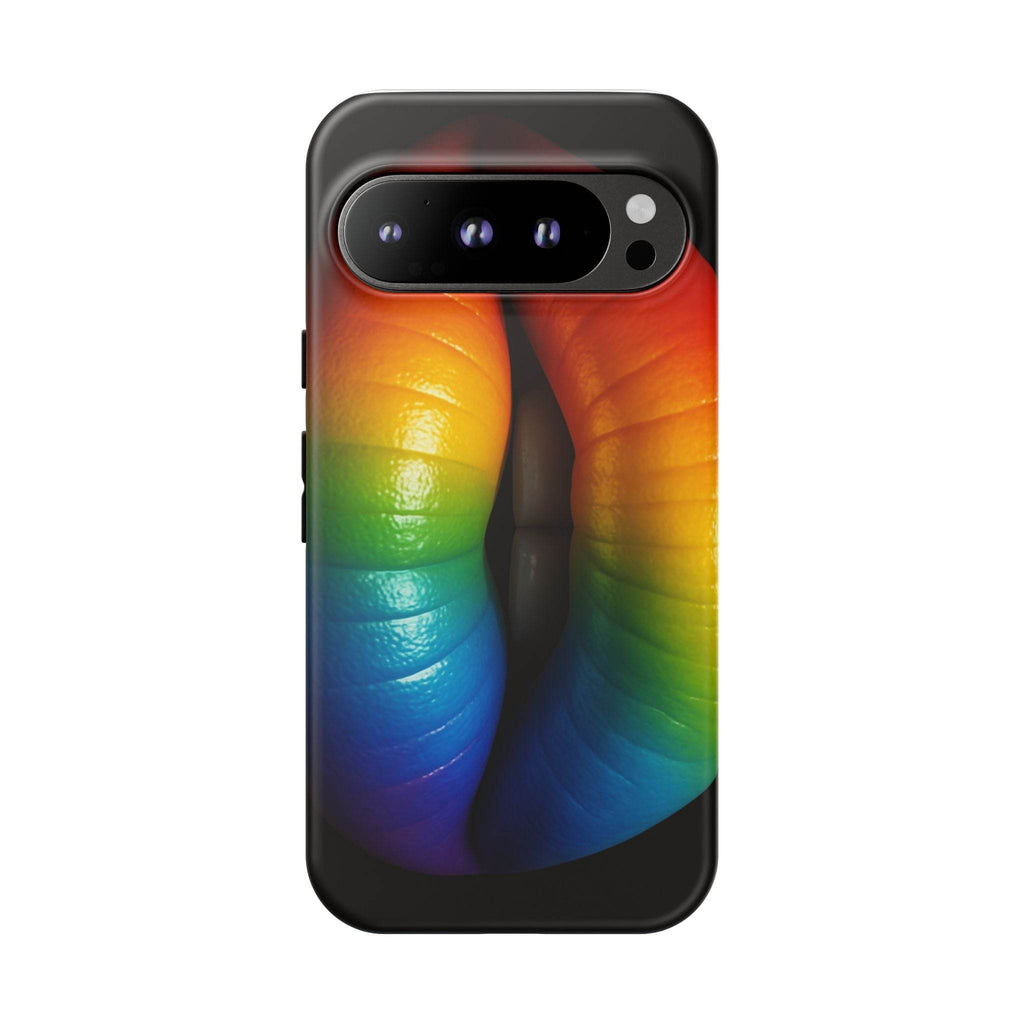 Rainbow Lips Phone Case - Tough Cover for LGBTQ+ Pride - Estalios