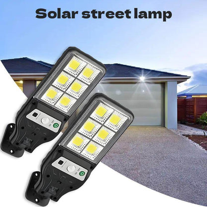 Solar Street Lights Motion Sensor Security 3 Modes Outdoor Lamp - Estalios