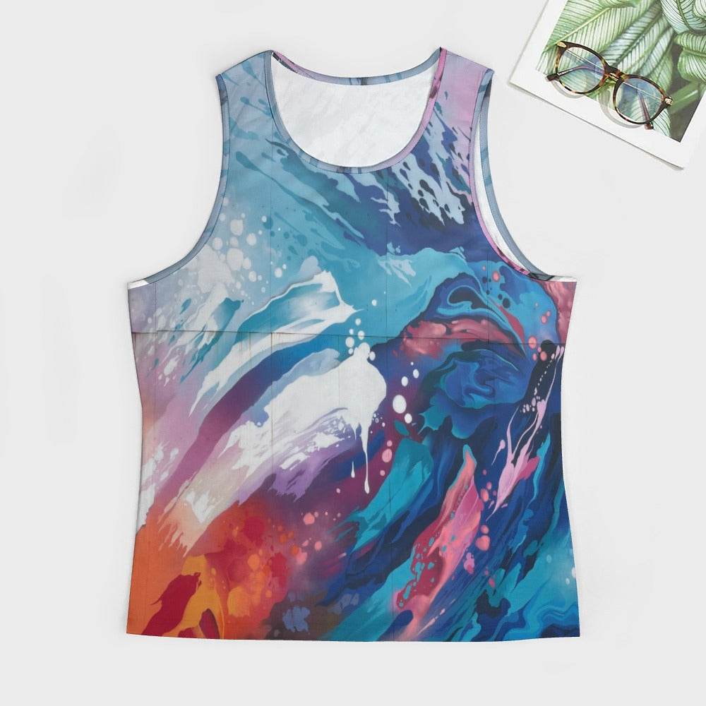 Men's Full print vest - Estalios
