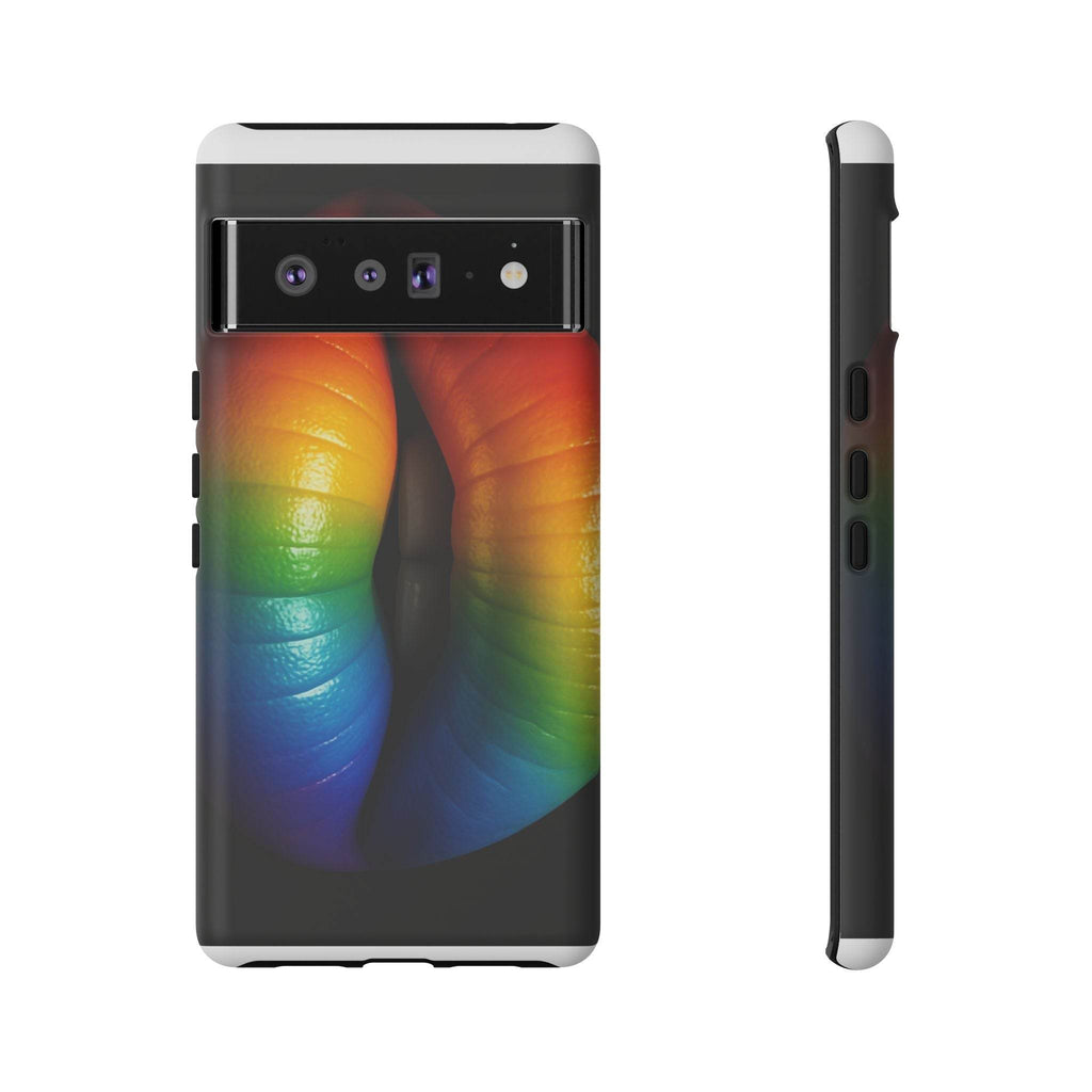 Rainbow Lips Phone Case - Tough Cover for LGBTQ+ Pride - Estalios