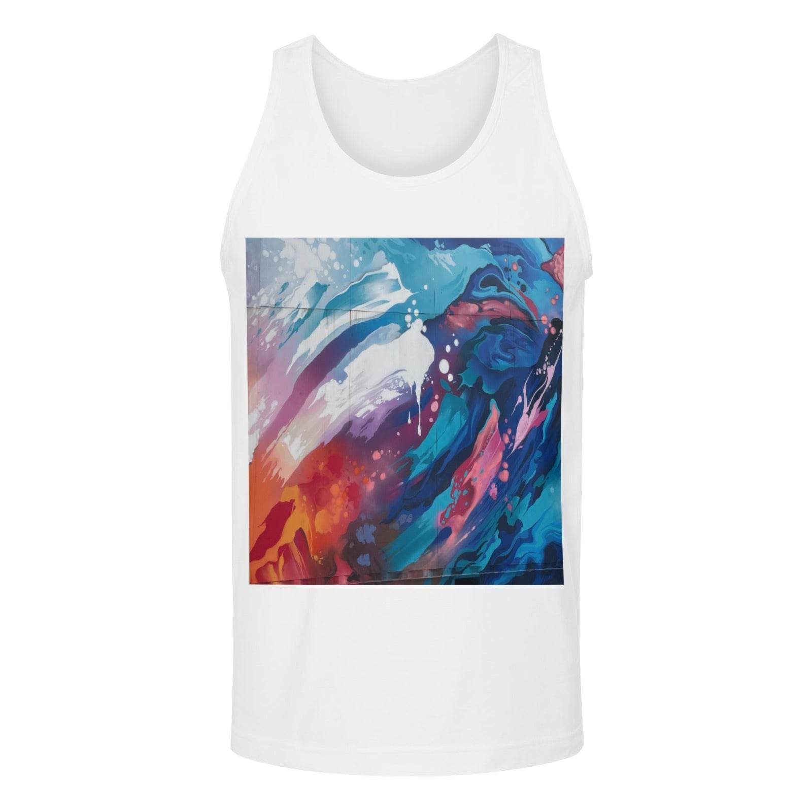 Men's Tank Top (Front Printing) Made in USA for Summer Style - Estalios