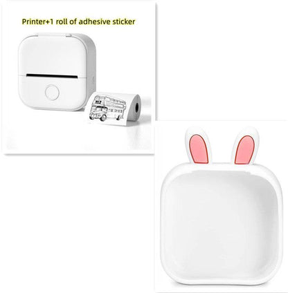 Portable Mini Thermal Label Printer for Home and School - Estalios