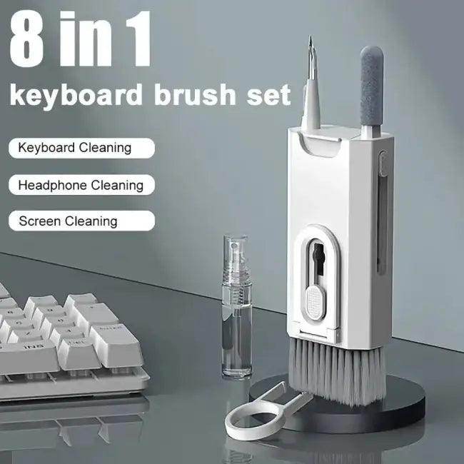 Ultimate 8-in-1 Computer Cleaning Kit for Keyboards and Screens - Estalios