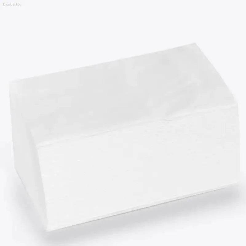 Rectangular block of white soap.
