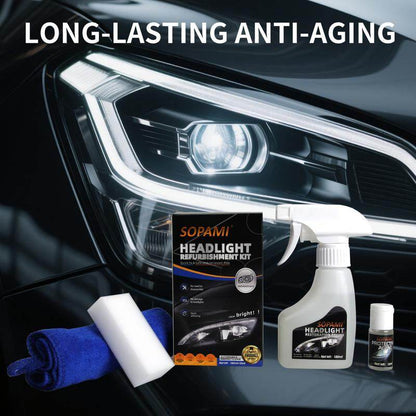 Revitalize Your Vehicle's Headlamps with Restoration Fluid - Estalios