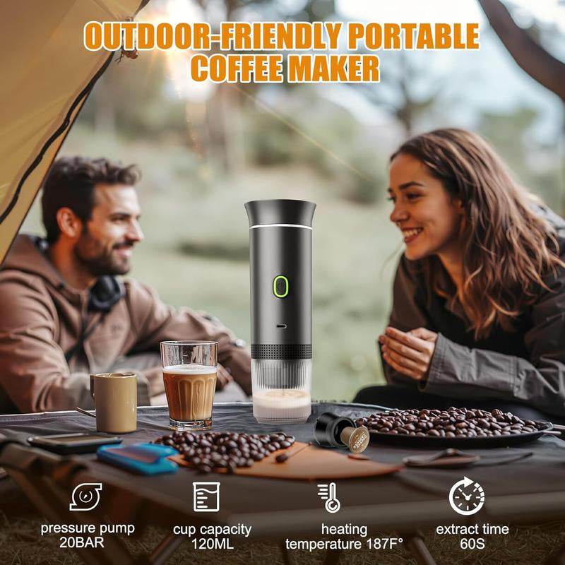 Portable Electric Espresso Machine for Home and Travel - Estalios