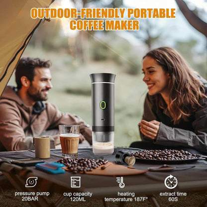 Portable Electric Espresso Machine for Home and Travel - Estalios