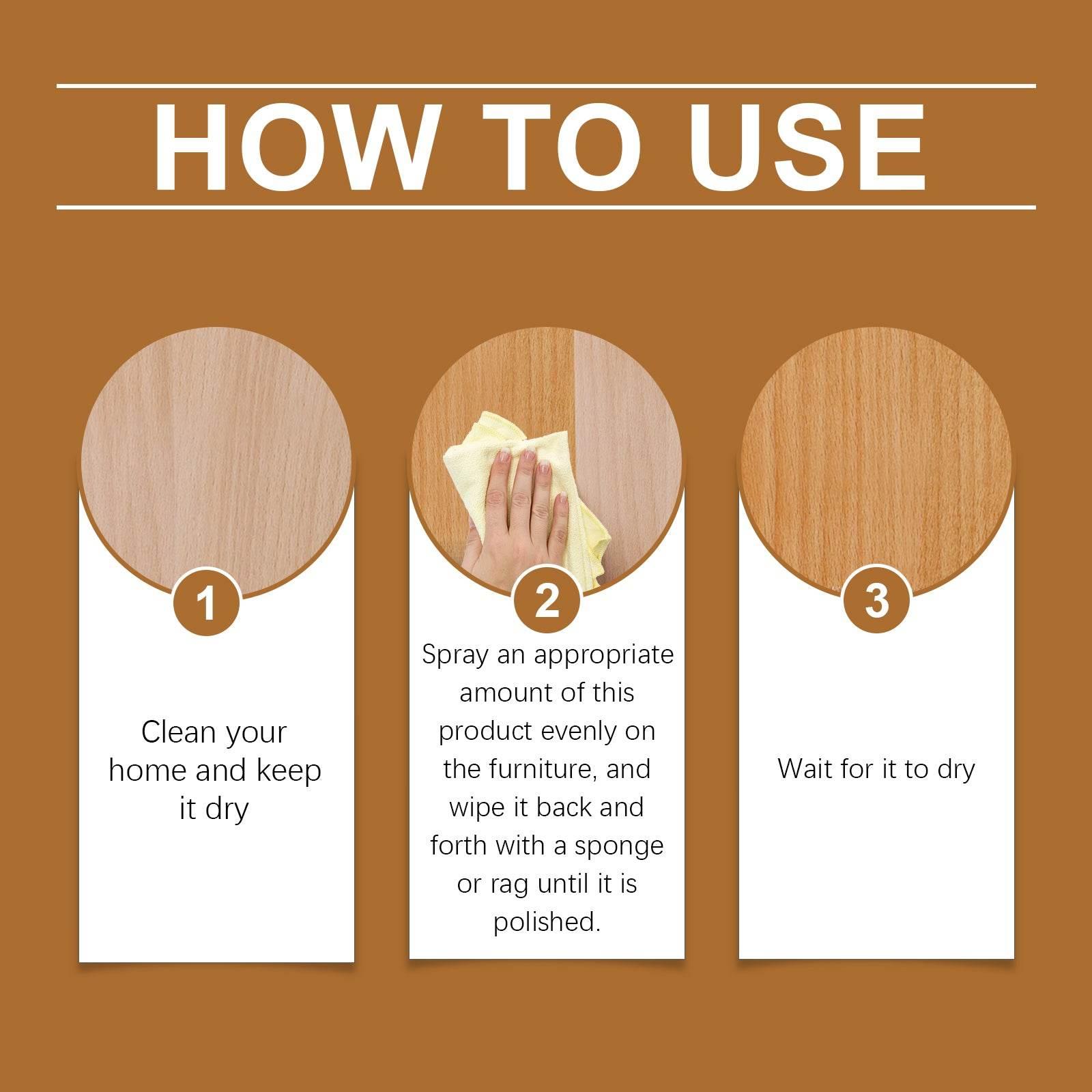 Wood Furniture Cleaning And Polishing Oil For Care - Estalios